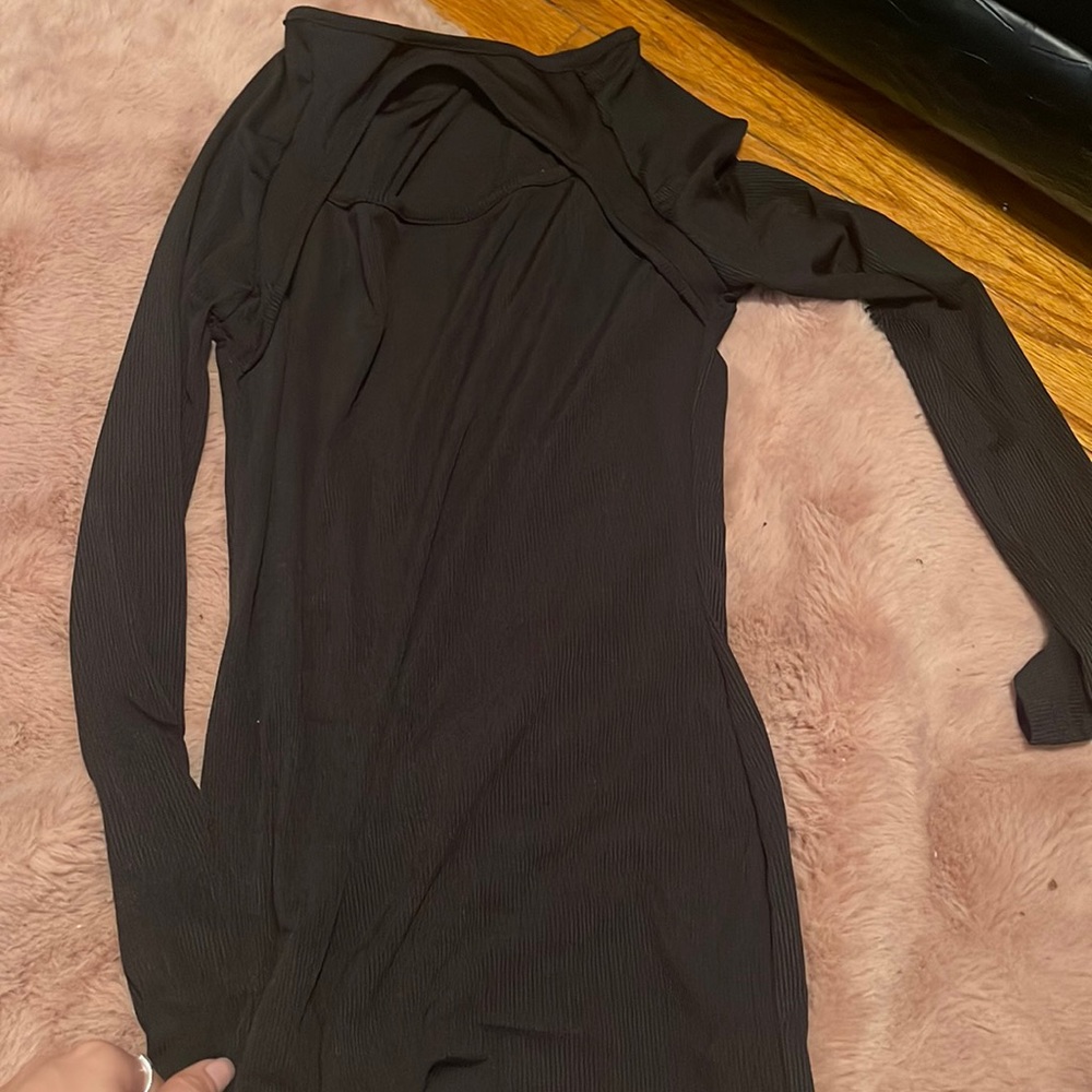 black dress